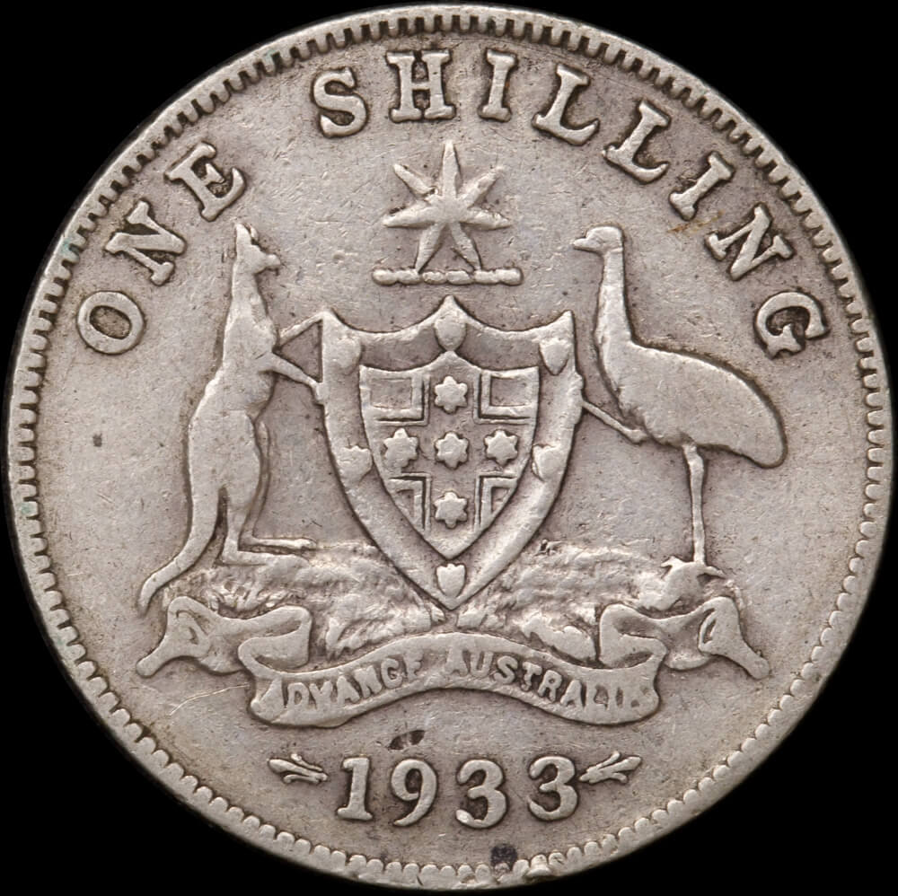 1933 Shilling Very Good product image