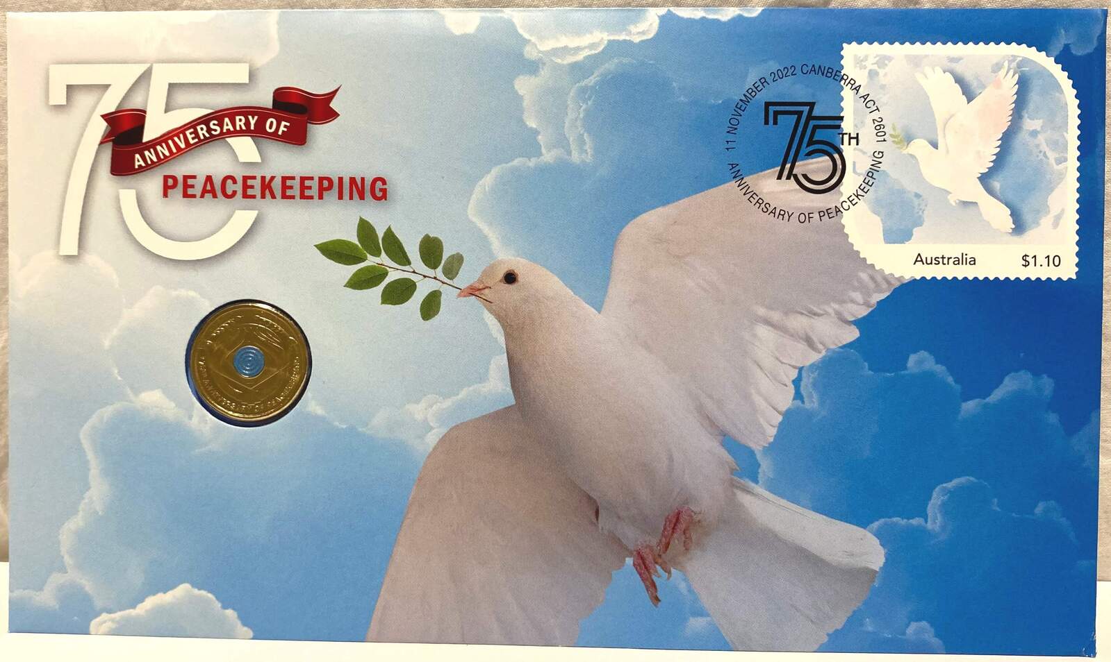 2022 $2 Dollar Coin PNC - 75th Anniversary of Peacekeeping product image