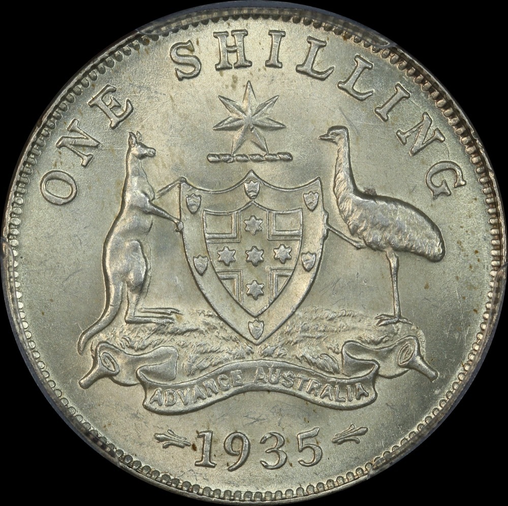 1935 Shilling Choice Unc (PCGS MS64) product image