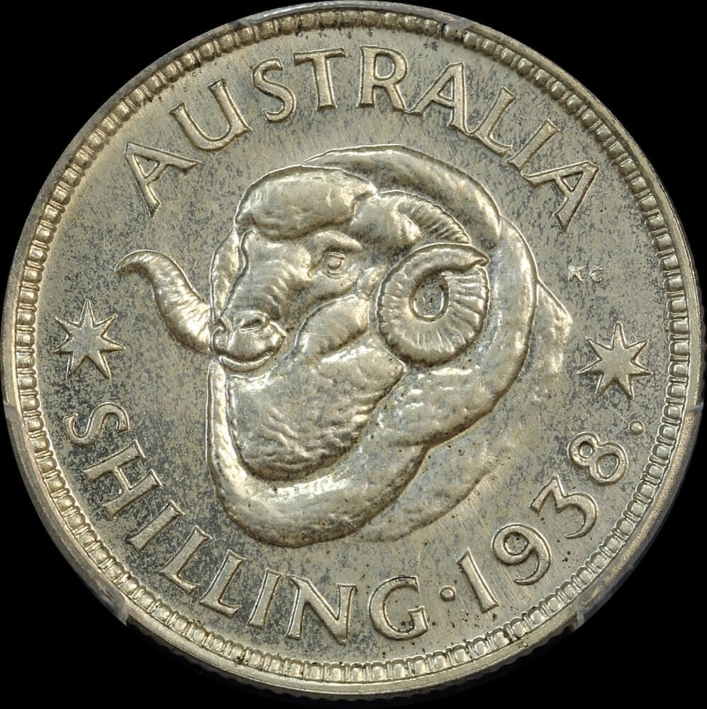 1938 Melbourne Proof Shilling PCGS PR61 product image