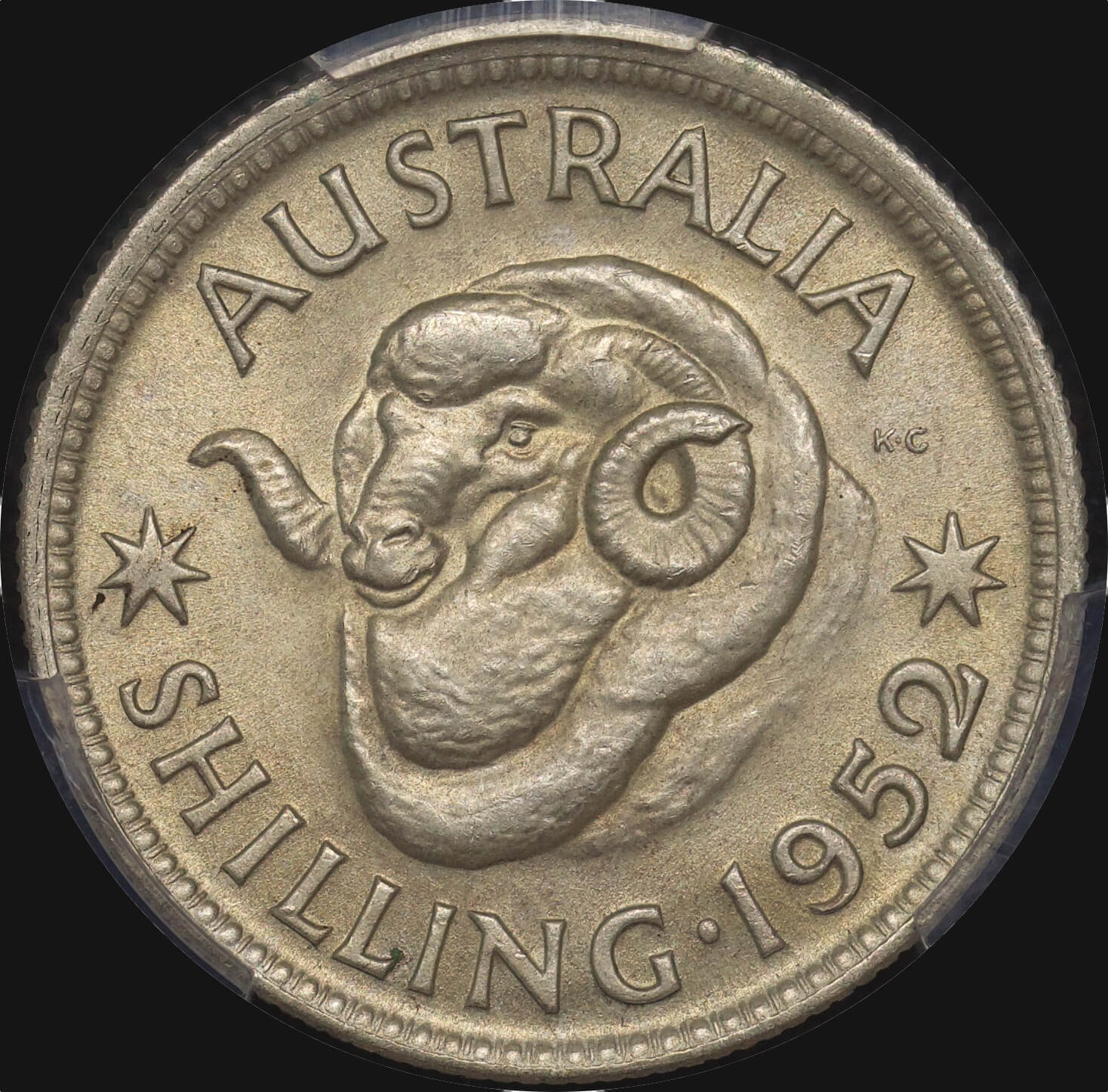 1952 Shilling PCGS MS63 product image