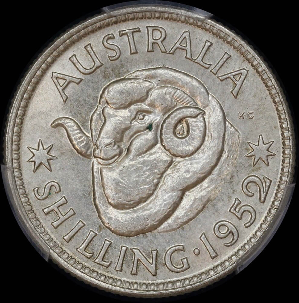 1952 Shilling Choice Unc (PCGS MS64) product image