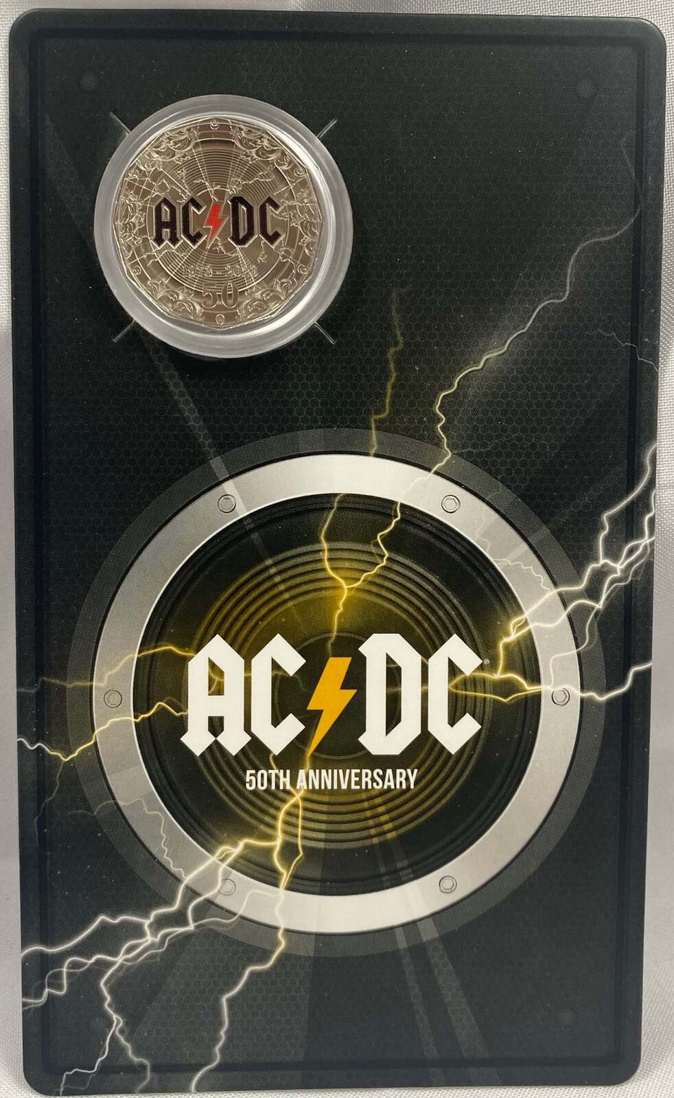 2023 Coloured 50 Cent Uncirculated Coin AC/DC product image