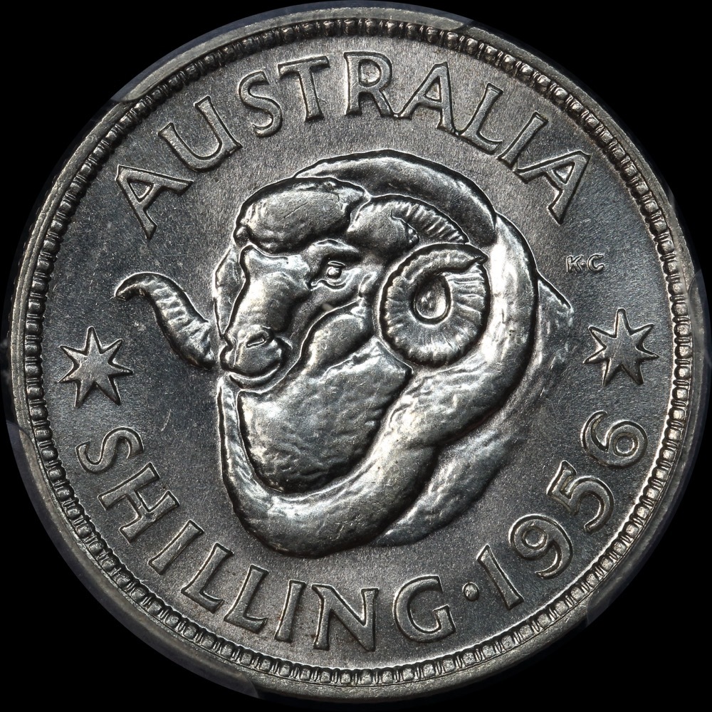 1956 Shilling Choice Unc (PCGS MS64) product image