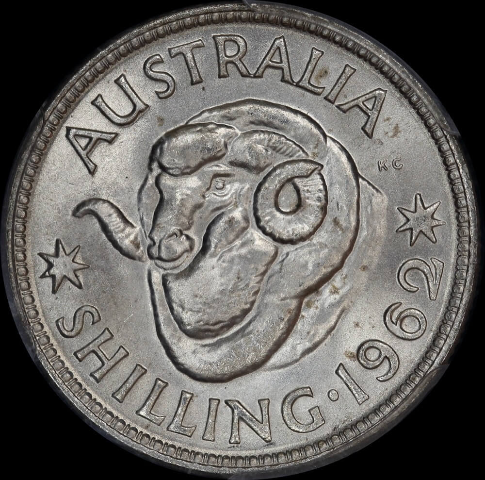 1962 Shilling Gem Unc (PCGS MS65) product image