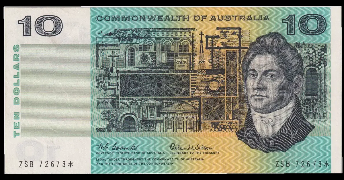 1966 $10 Note Star Note Coombs/Wilson R301S Extremely Fine product image
