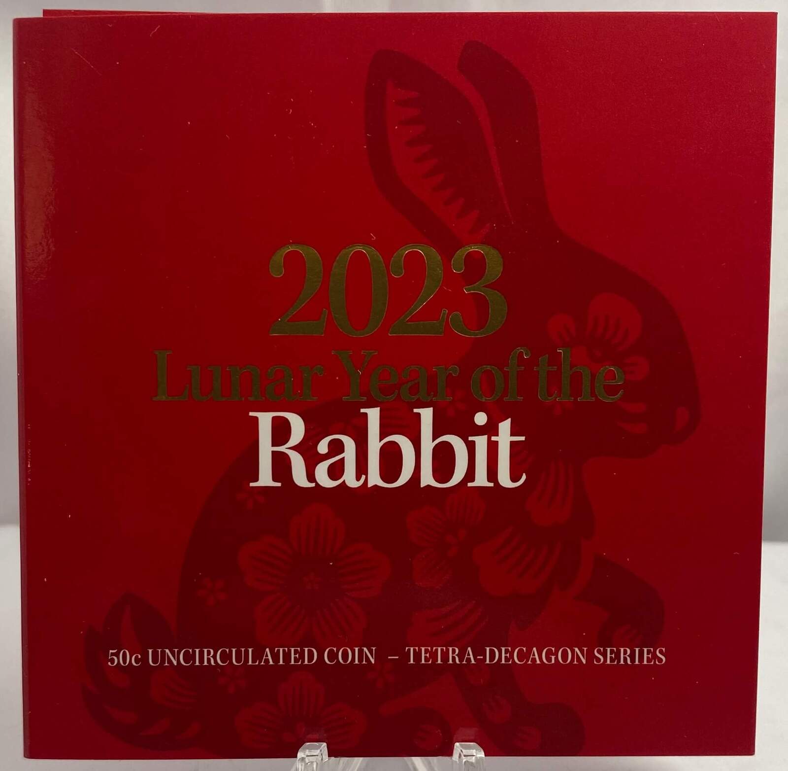 2023 Tetradecagon 50 Cent Coin Uncirculated Year of the Rabbit product image