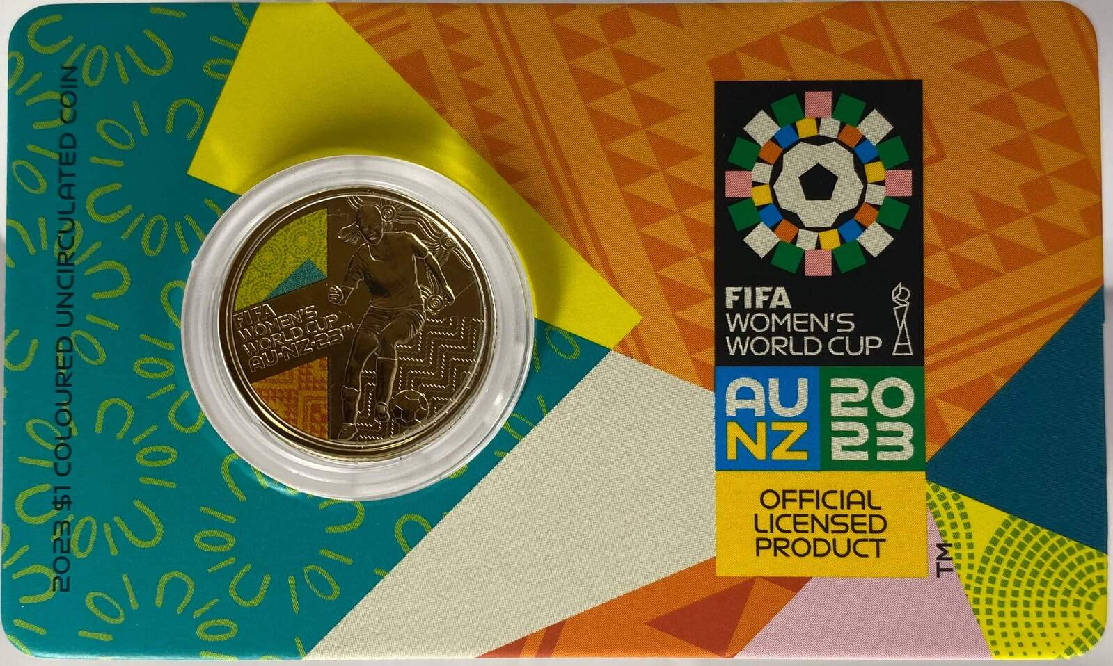 2023 $1 Uncirculated Coin in Card - FIFA Women's World Cup product image