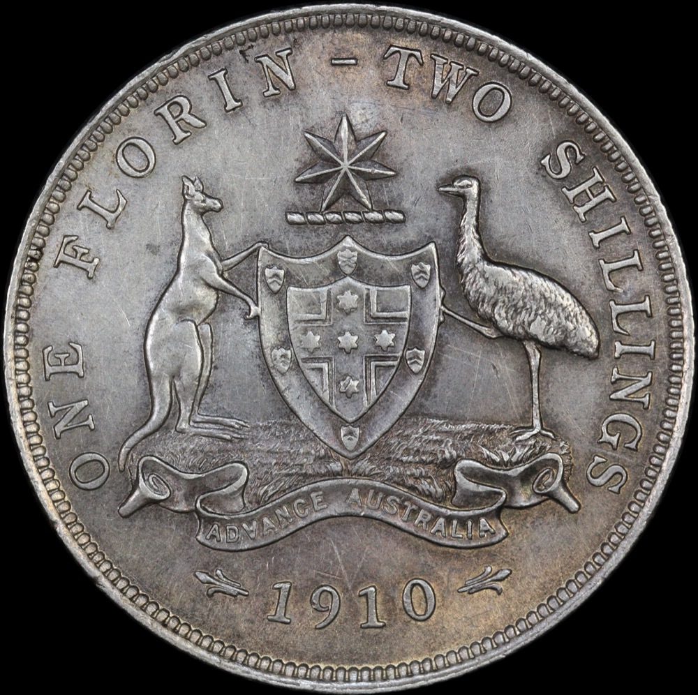 1910 Florin good EF product image