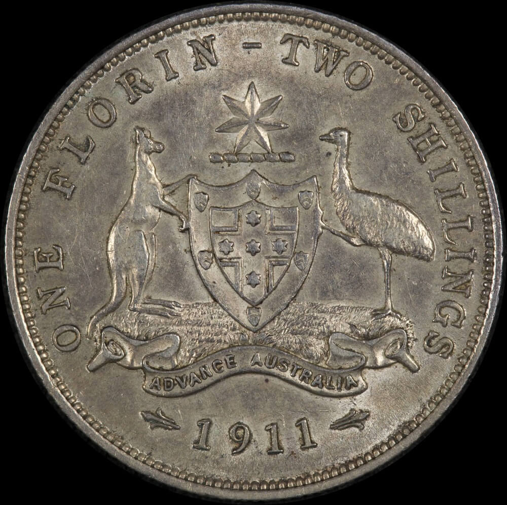 1911 Florin about EF product image