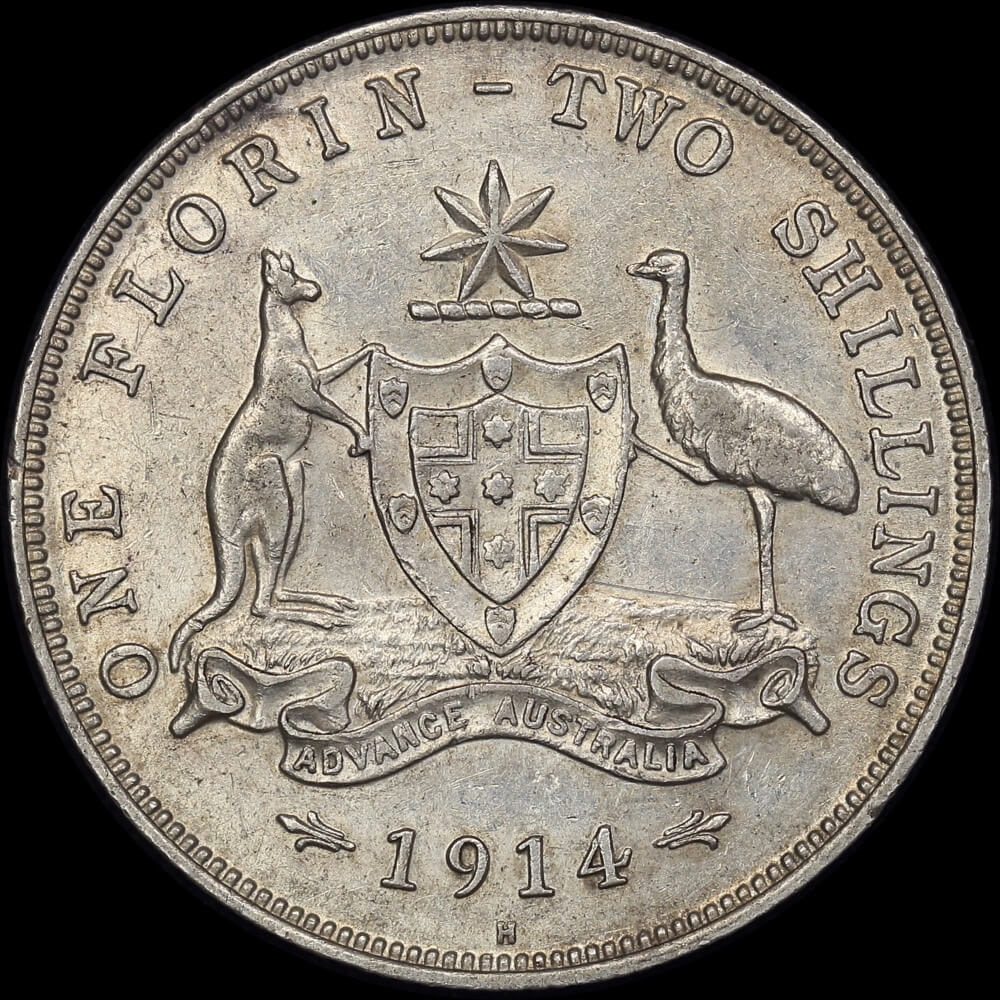 1914-H Florin about EF product image