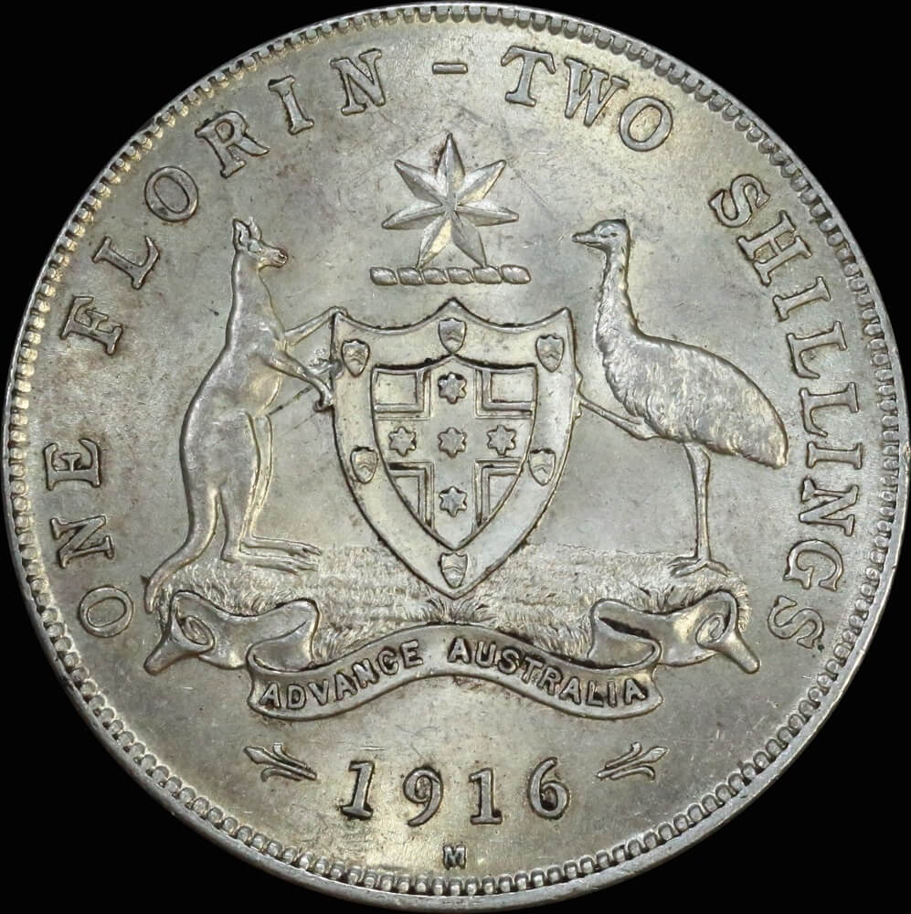 1916 Florin about Unc product image