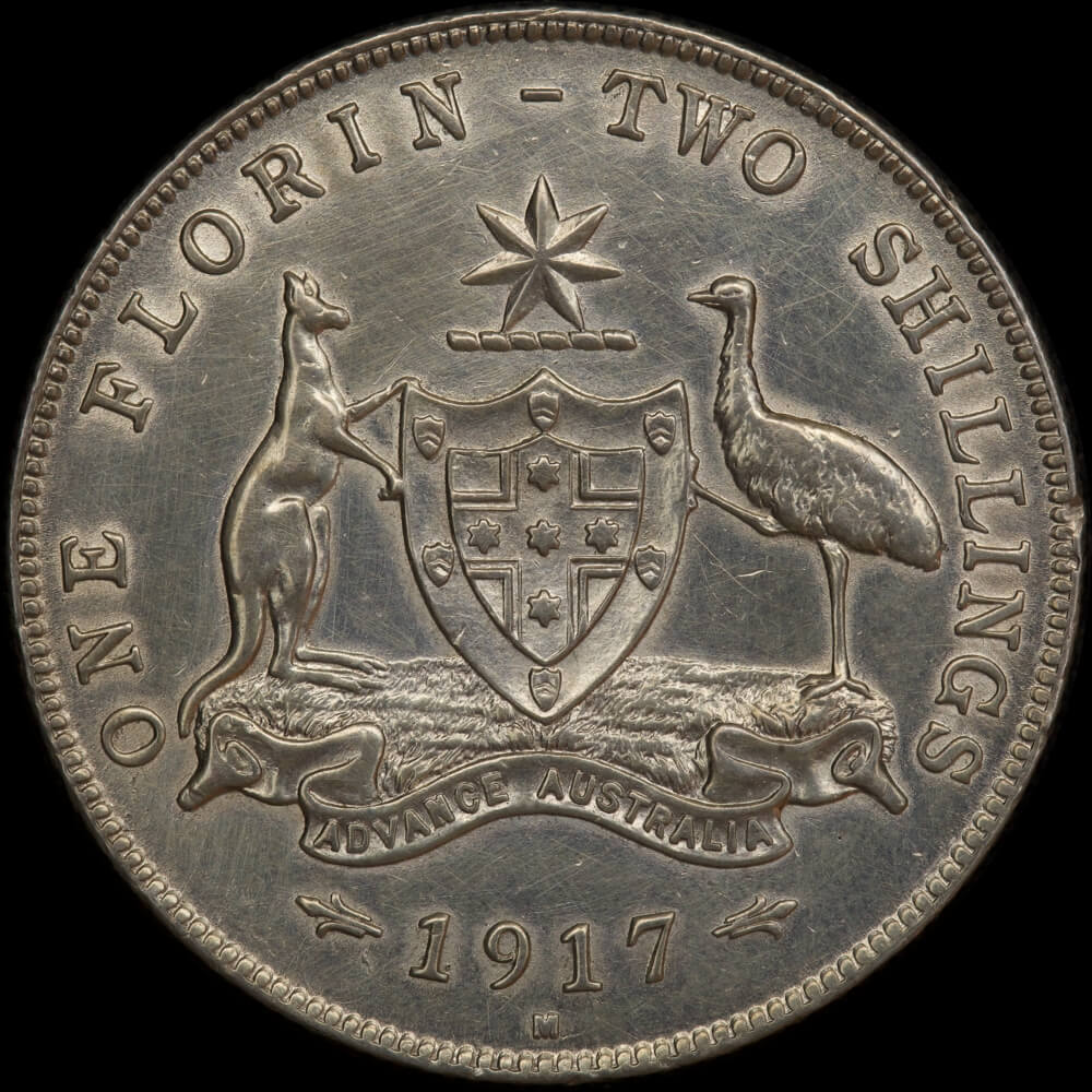 1917 Florin good VF product image