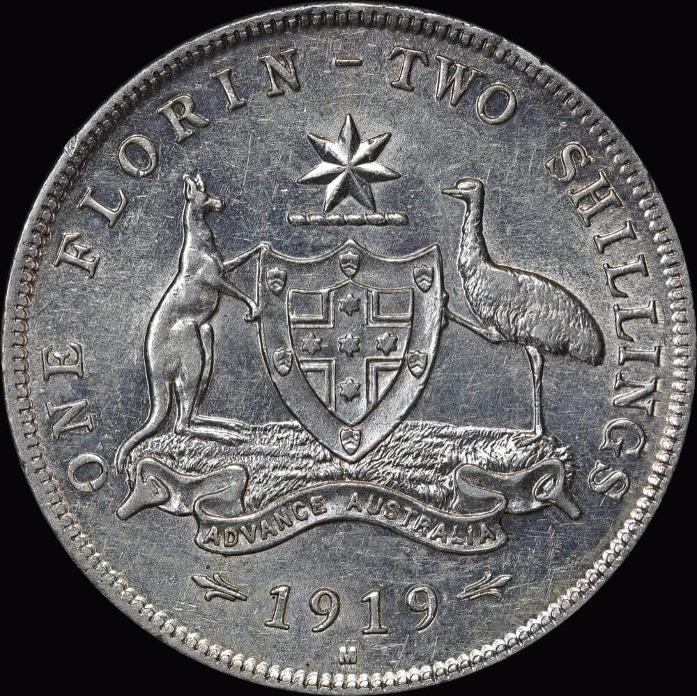 1919 Florin about Unc product image