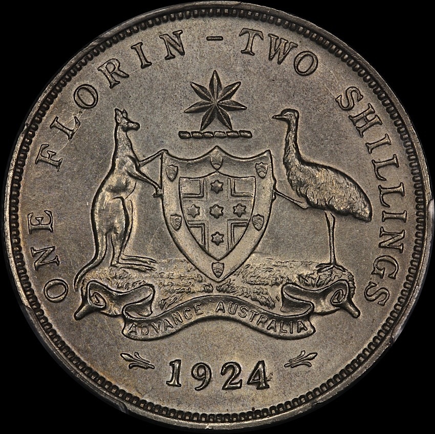 1924 Florin Choice Unc (PCGS MS63) product image