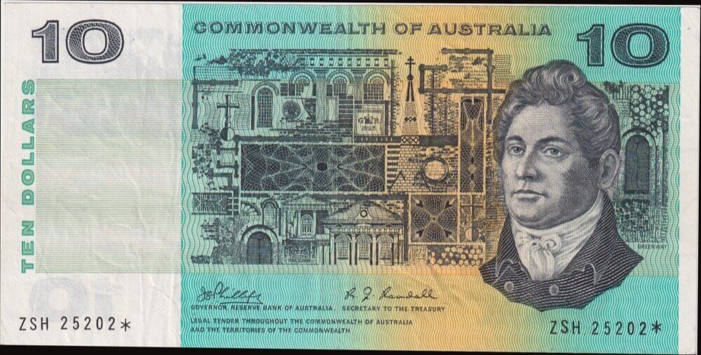 1968 $10 Star Note Phillips/Randall R303s Very Fine product image