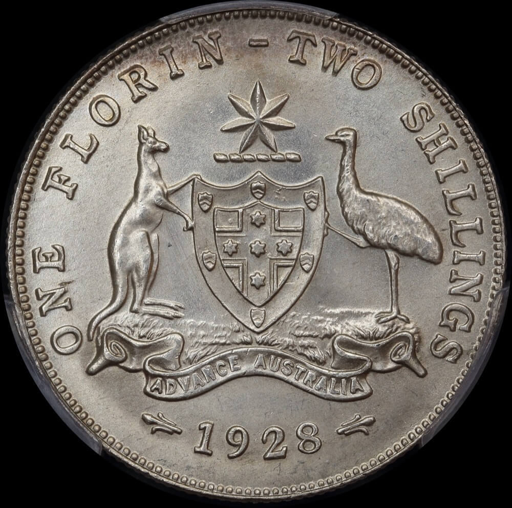 1928 Florin Choice Unc (PCGS MS64) product image