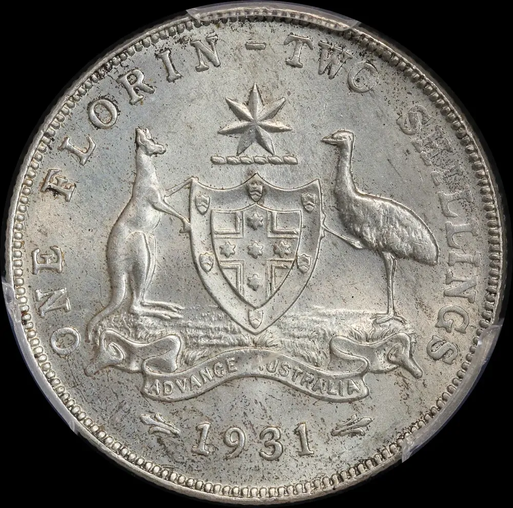 1931 Florin Choice Unc (PCGS MS64) product image
