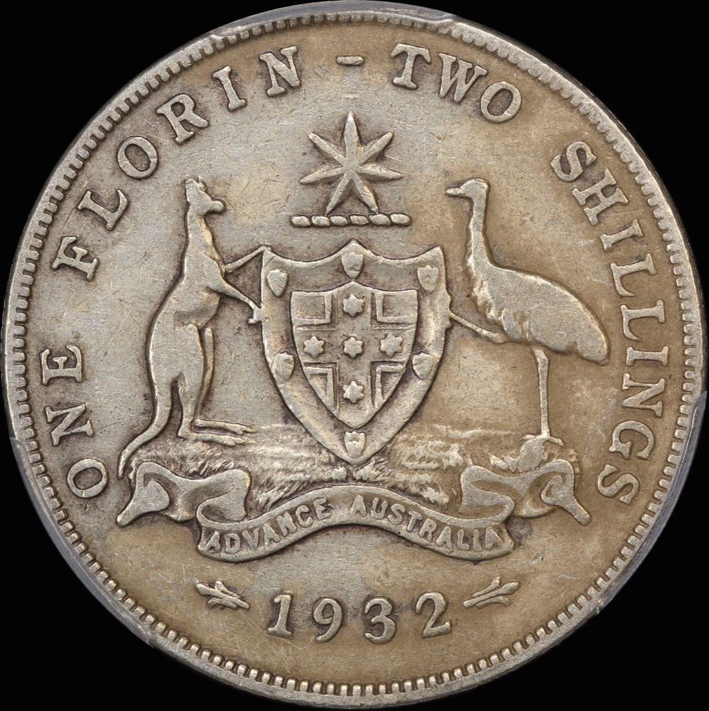 1932 Florin PCGS F12 product image