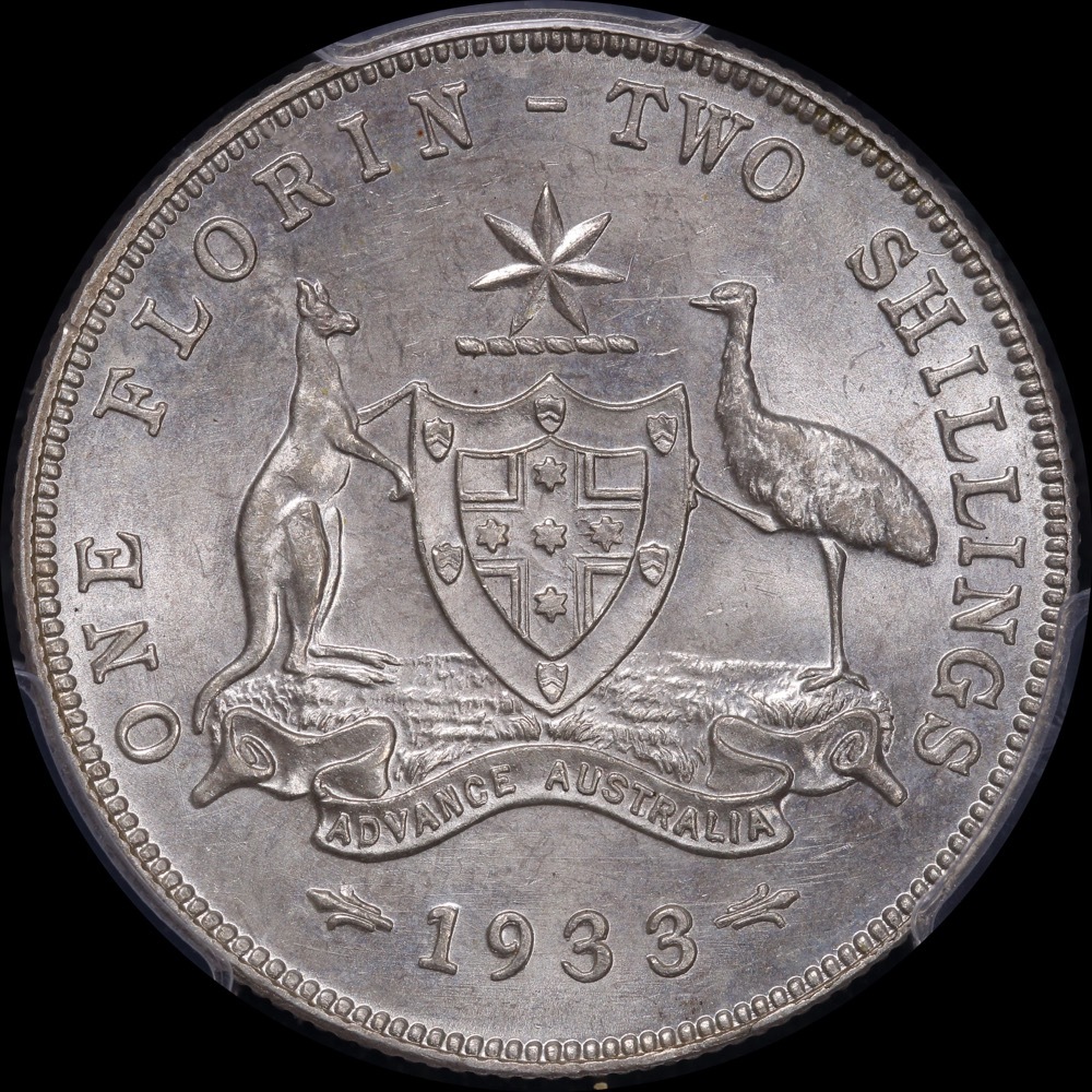 1933 Florin Choice Unc (PCGS MS63) product image