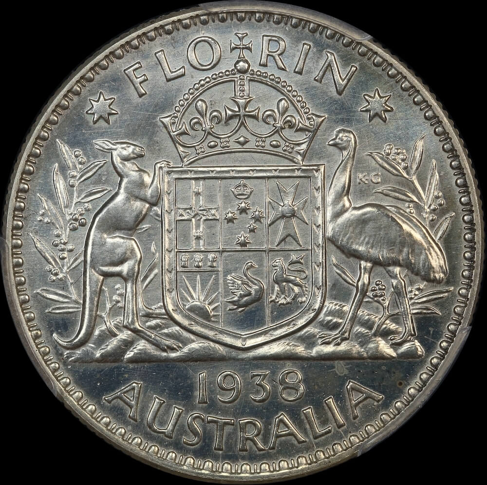 1938 Proof Silver Florin PCGS PR62 product image