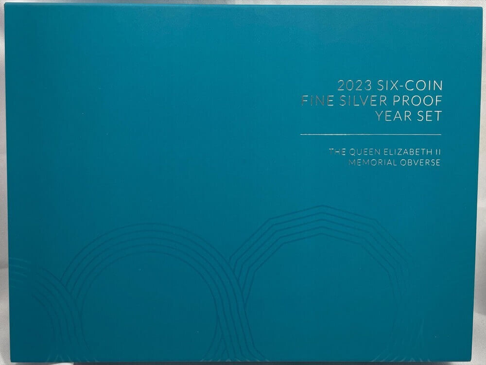 2023 Fine Silver Proof Coin Set - Queen Elizabeth II Memorial Obverse product image