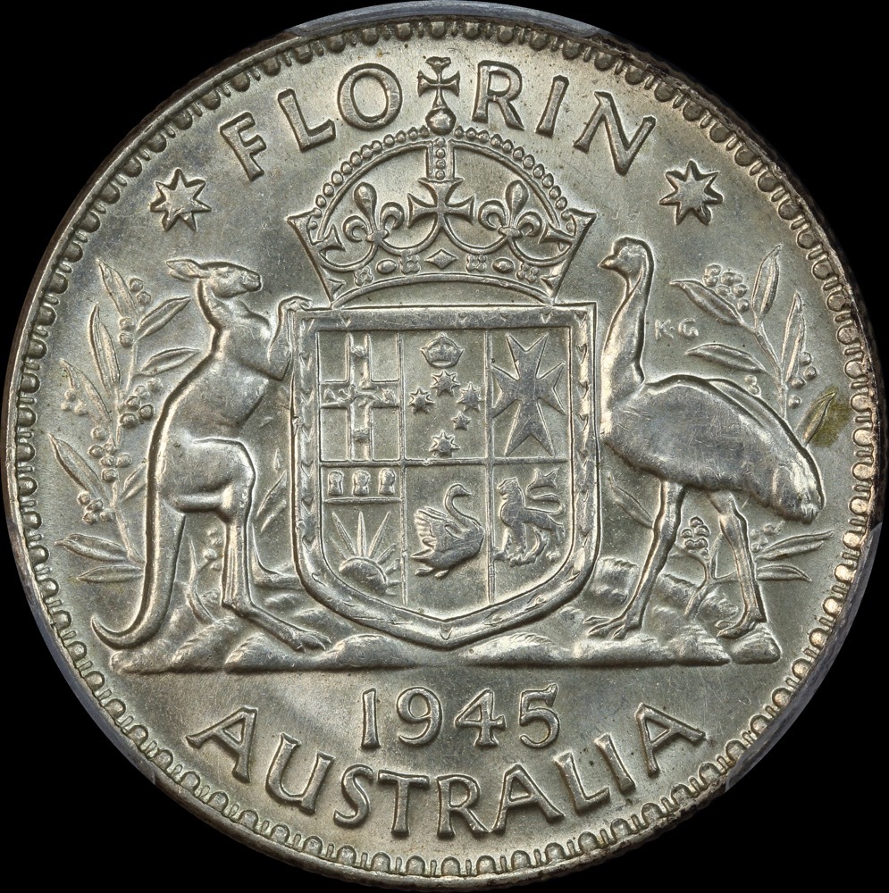 1945 Florin Choice Unc (PCGS MS64) product image