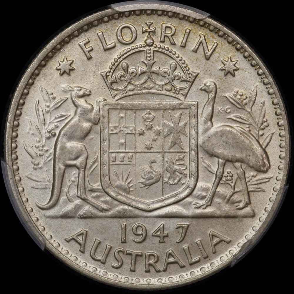 1947 Florin Choice Unc (PCGS MS64) product image