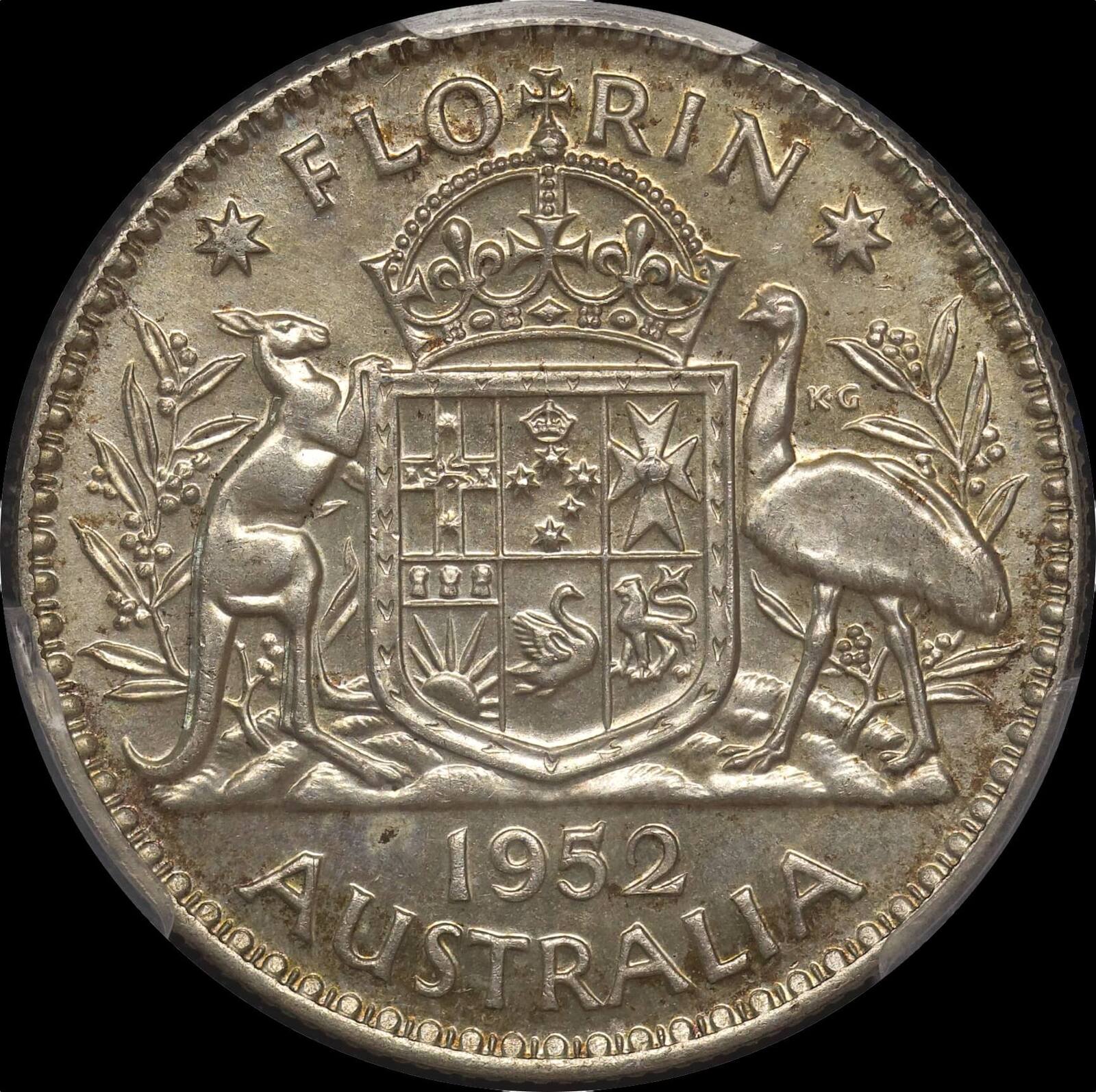 1952 Florin Unc (PCGS MS62) product image
