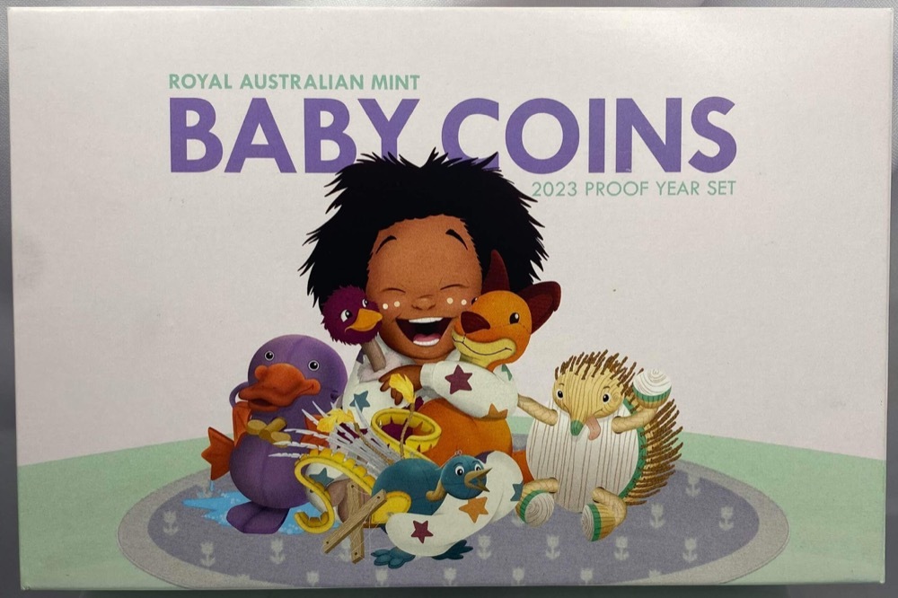 Australia 2023 Proof Baby 6-Coin Year Set product image