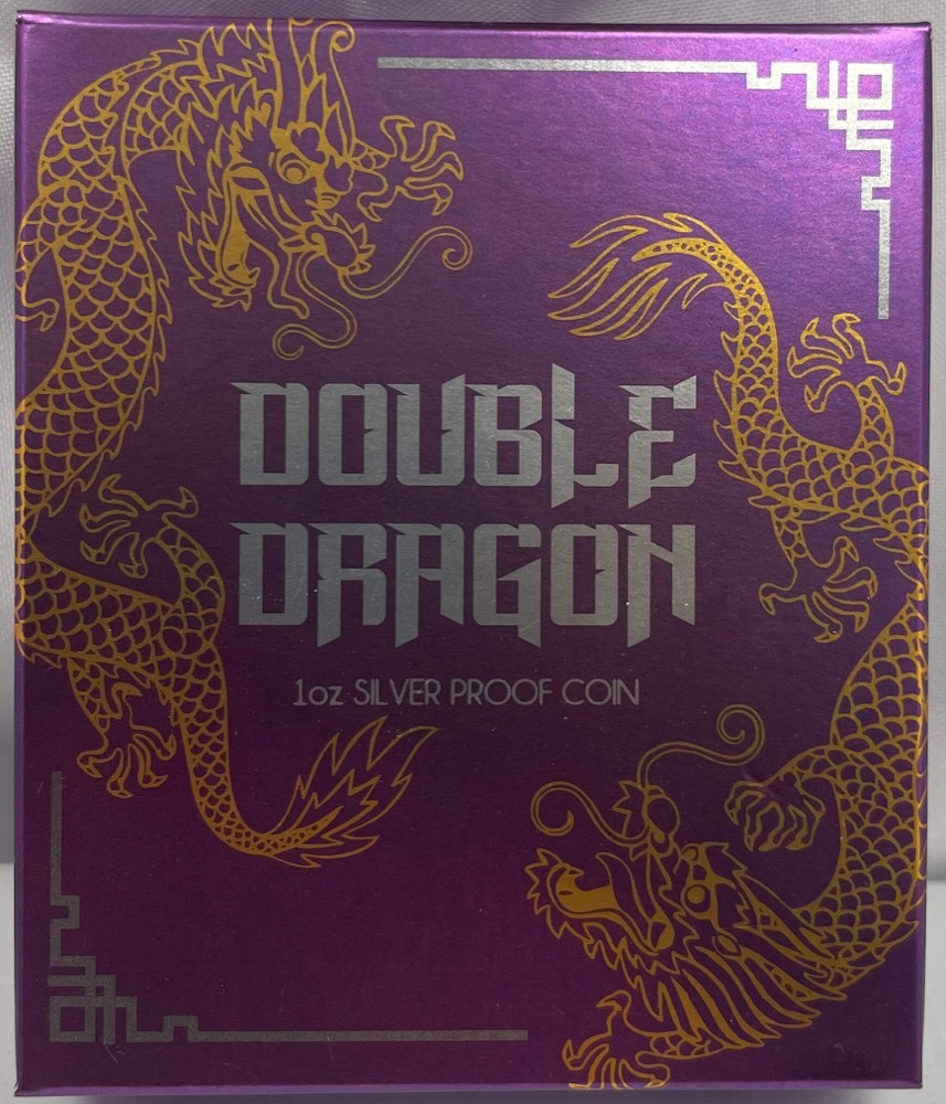 2020 1oz Silver Proof Coin - Double Dragon product image