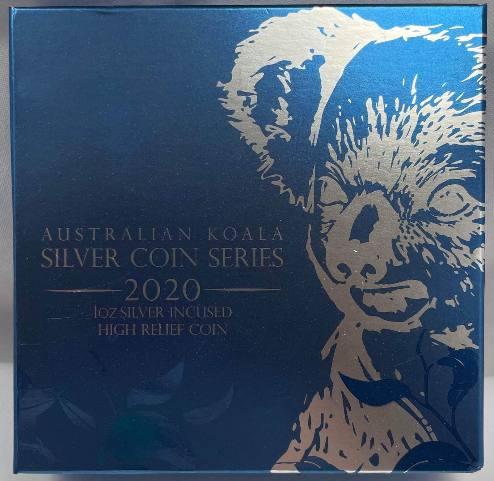 2020 1oz Silver Incused High Relief Proof Coin Koala product image