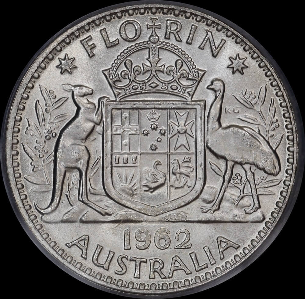 1962 Florin Choice Unc (PCGS MS64) product image