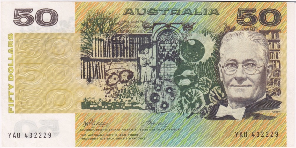 A Last Prefix $50 Note