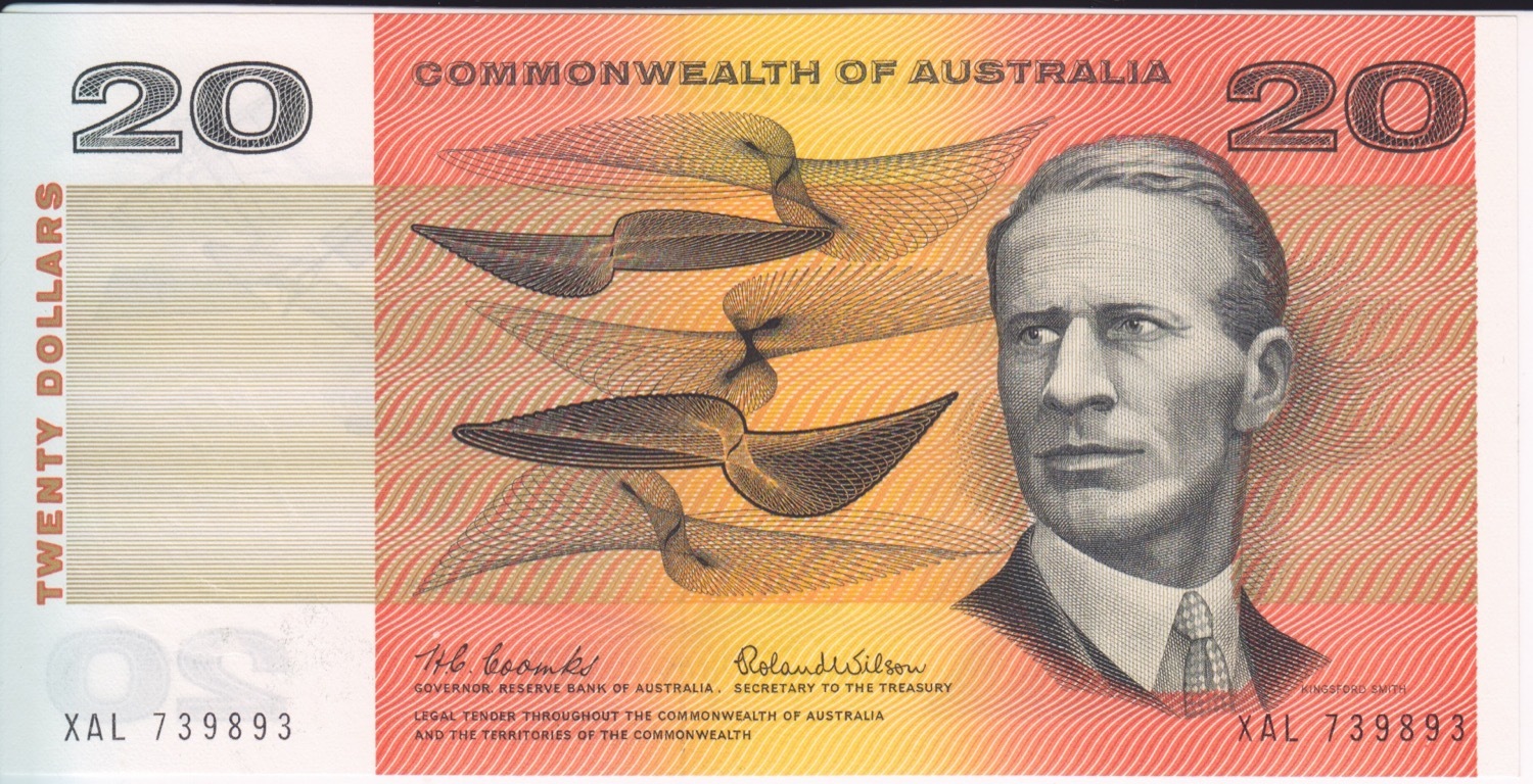 1966 $20 Note Coombs/Wilson R401 Uncirculated product image