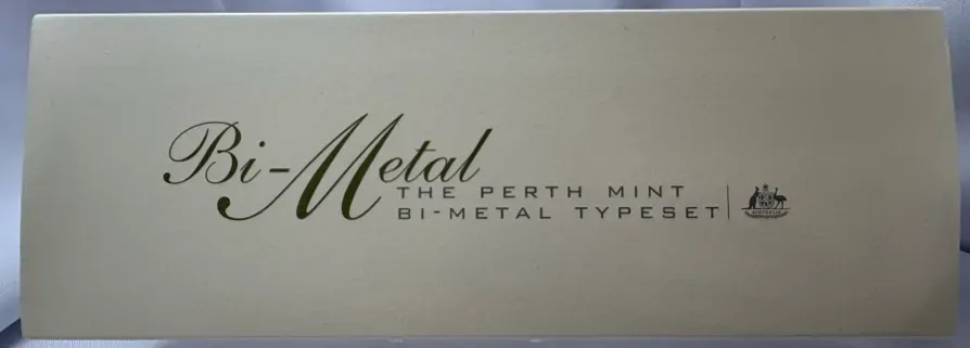 2001 Perth Mint Bi-Metal Type Coin Set product image