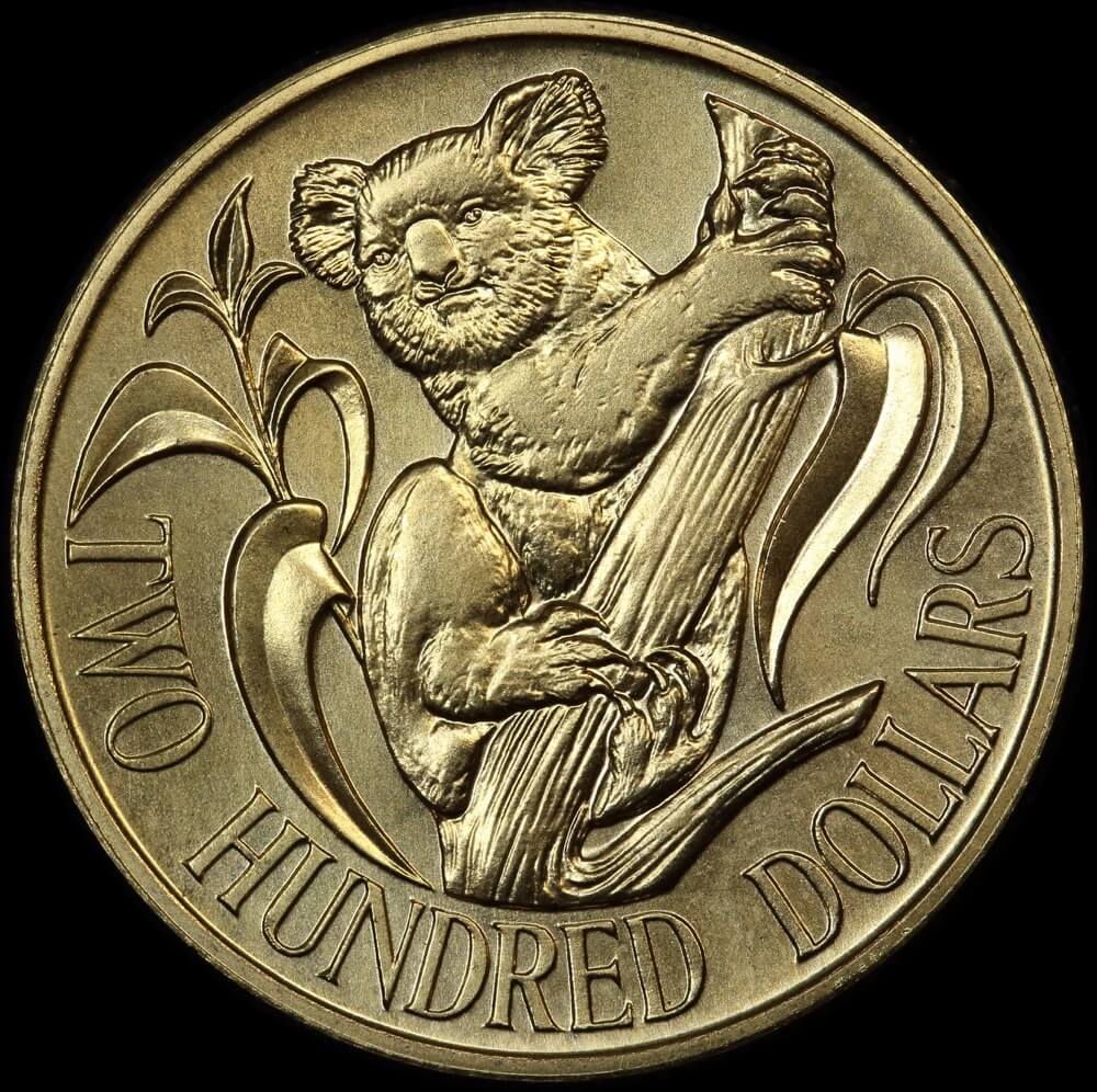 Australian $200 Gold Coins (1980~1994) 0.2947 ozt AGW product image