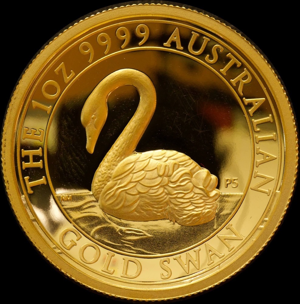 2021 Gold 1oz Proof High Relief Coin Australian Swan - No Packaging product image
