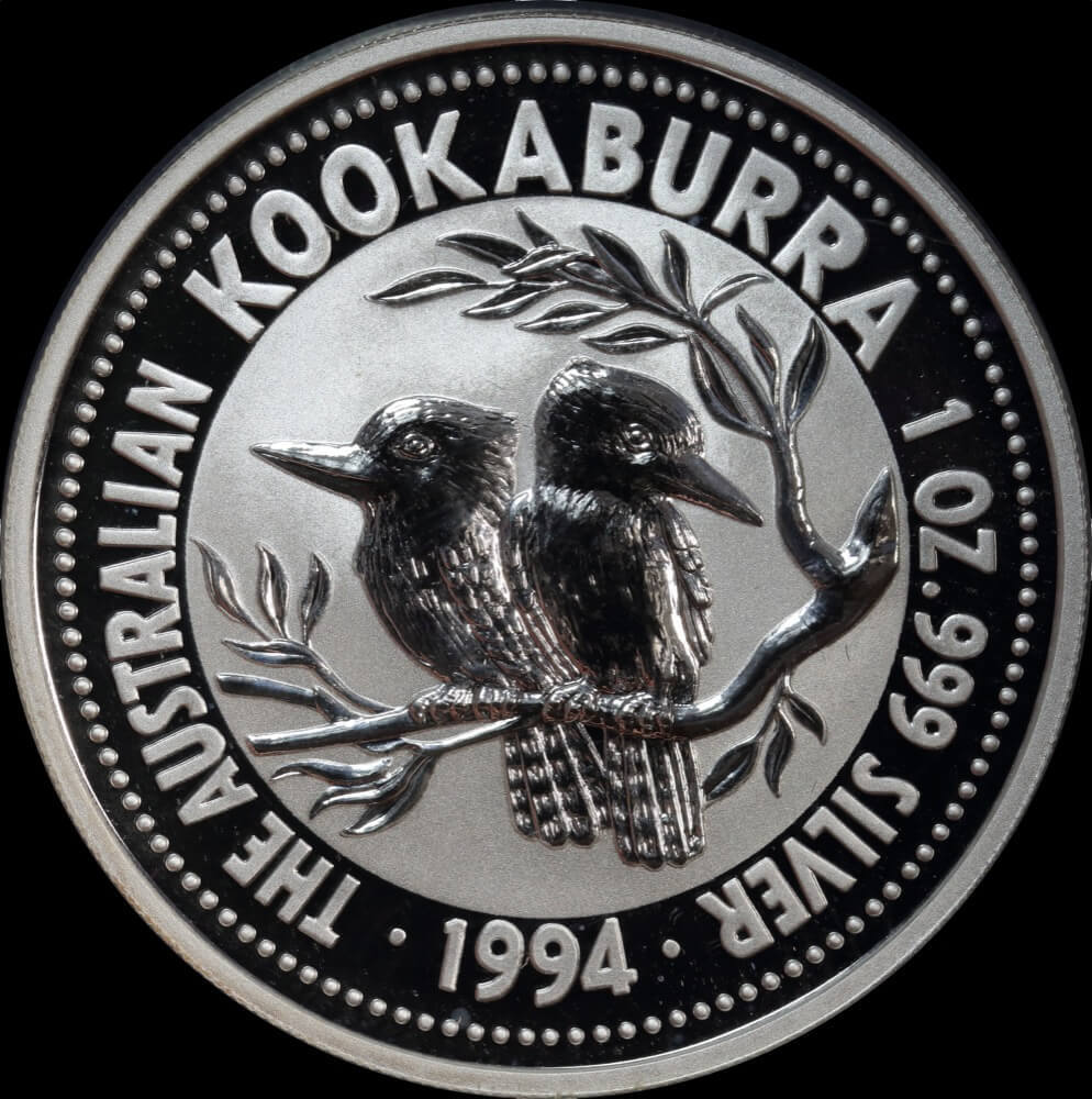 1994 Silver One Ounce Unc Kookaburra Coin product image