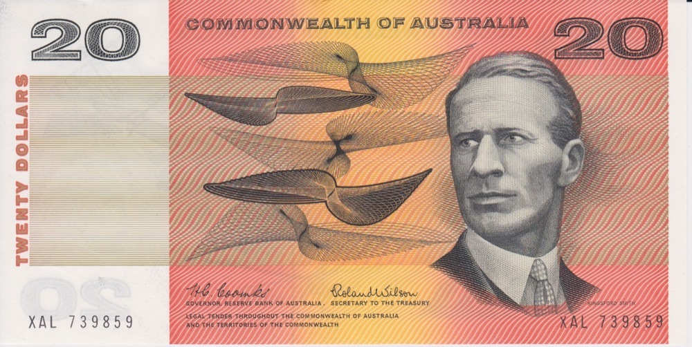 1966 $20 Note Coombs/Wilson R401 Uncirculated product image