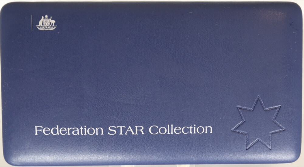 2001 Silver 3 Coin Set Federation Star Collection - Holey Dollar, 1oz Privy and 1951 Florin product image