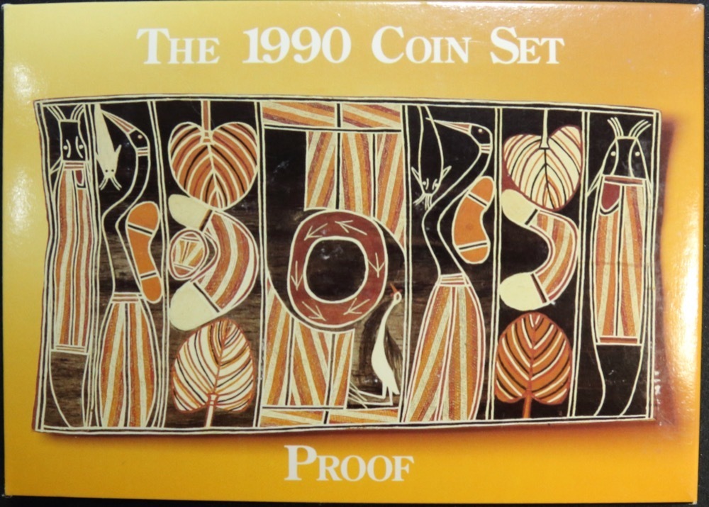 1990 Proof Set Coin Fair Issue product image