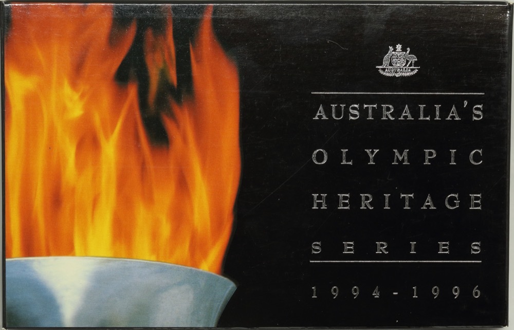 1994-1996 Ten Dollar Specimen Trio Olympic Heritage Series Set product image