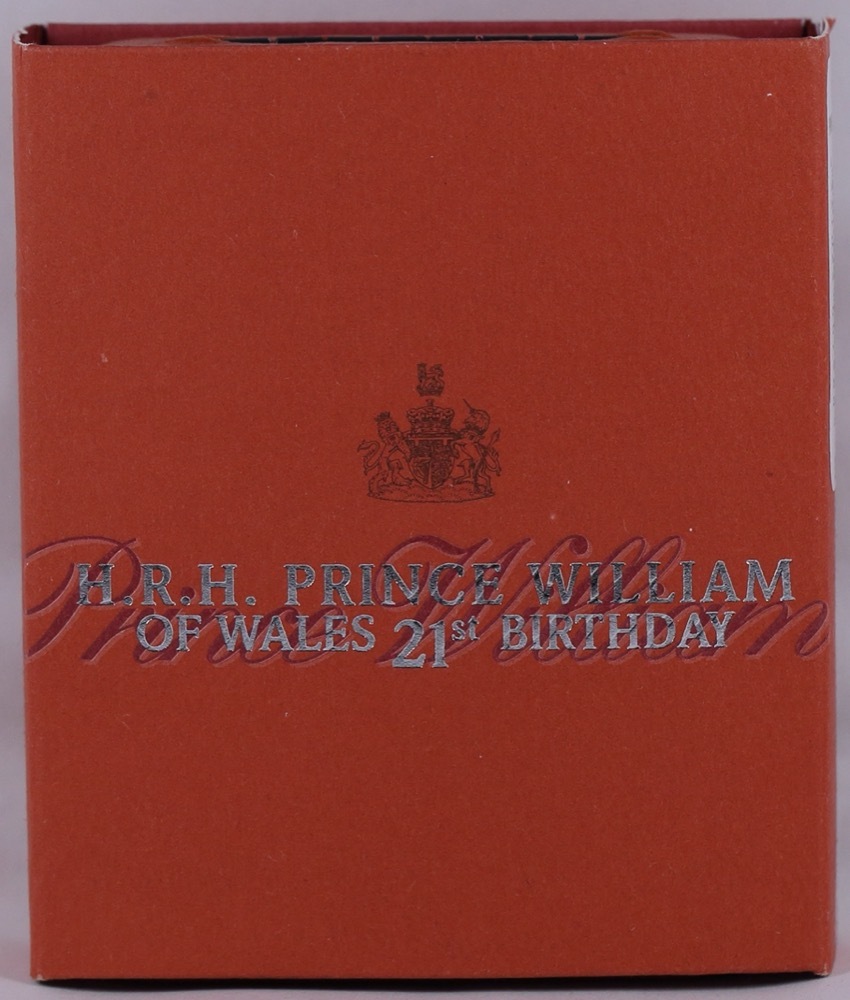2003 Silver One Ounce Proof Coin Prince William 21st Birthday product image