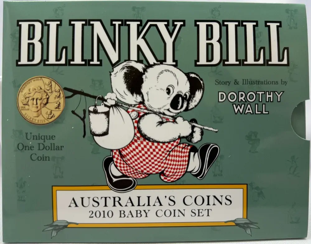 Australia 2010 Baby Uncirculated Mint Coin Set Blinky Bill product image