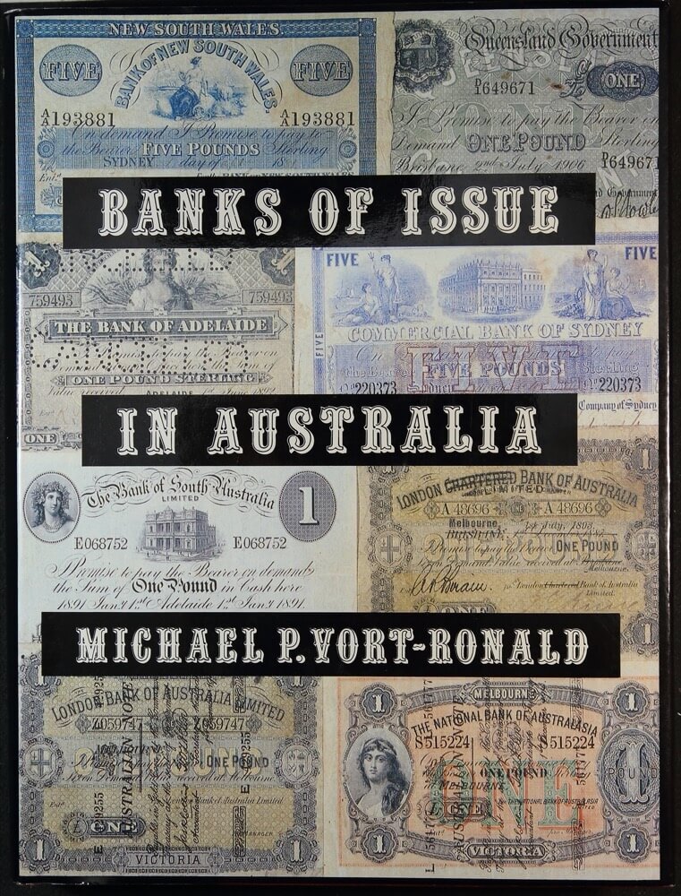 Banks of Issue In Australia Hardcover Book By Mick-Vort Ronald product image