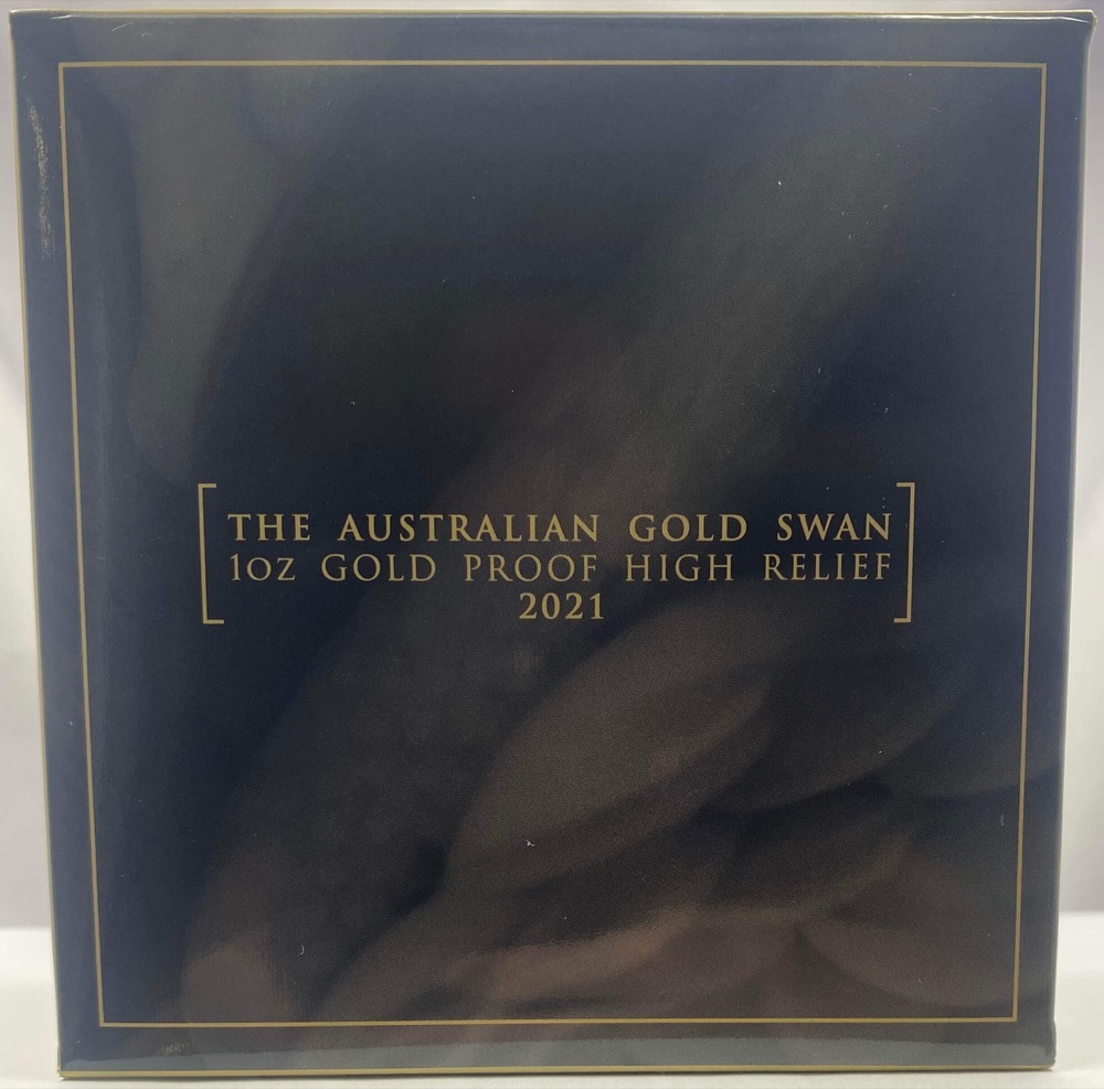 2021 Gold 1oz Proof High Relief Coin Australian Swan product image