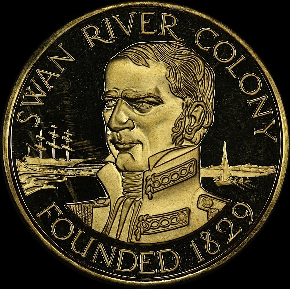 Western Australian 1979 Gold Sesquicentennial Medallion product image