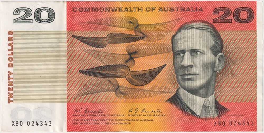1968 $20 Note Coombs/Randall R402 about EF product image