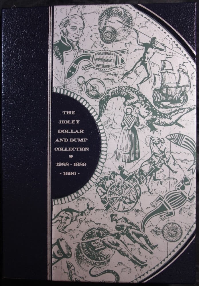 Perth Mint 1988 - 1990 Silver Holey Dollar And Dump Book product image